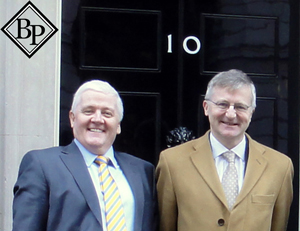 Steve Towers and John Corr Downing Street London